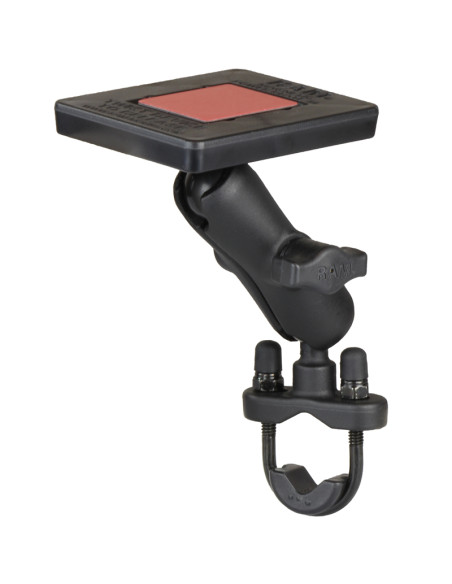 RAM® Power PlateT III Radar Detector Mount with Handlebar U-Bolt Base