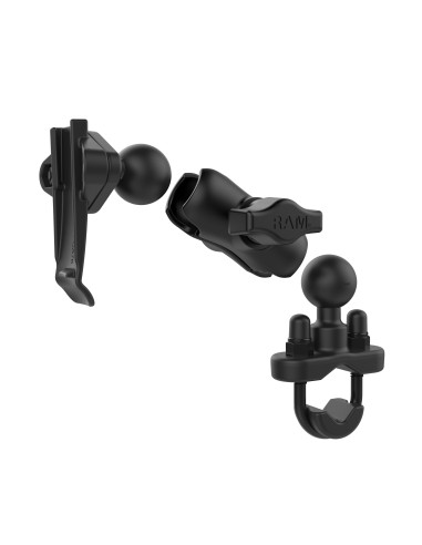 RAM® Spine Clip Garmin Mount with Handlebar U-Bolt Base