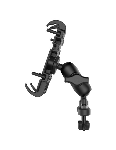 RAM® Quick-GripT Phone Mount with Handlebar U-Bolt Base - Short