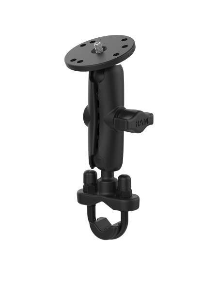 RAM® Handlebar U-Bolt Double Ball Mount 1/4"-20 Threaded Stud - Medium RAM® Handlebar U-Bolt Double Ball Mount 1/4"-20 Threaded Stud - Medium