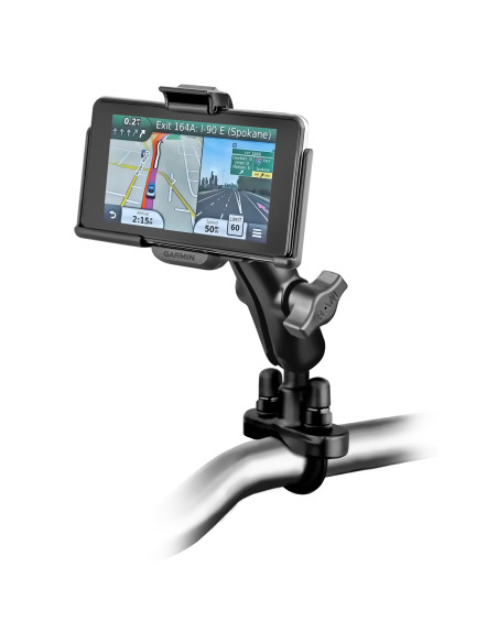 RAM® Handlebar U-Bolt Double Ball Mount for Garmin nuvi 3000 Series