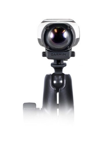 RAM® Handlebar U-Bolt Double Ball Mount for Garmin VIRBT Camera Adapter