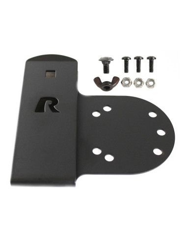 RAM® Handlebar U-Bolt Double Ball Mount with Gun Holster Clip