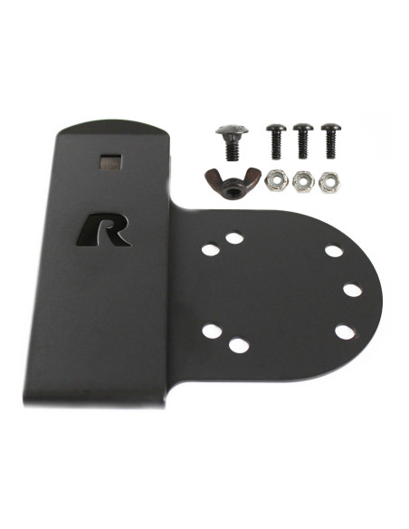 RAM® Handlebar U-Bolt Double Ball Mount with Gun Holster Clip