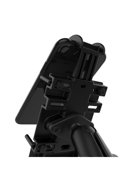RAM® Quick-GripT Phone Mount with Handlebar U-Bolt Base - Medium