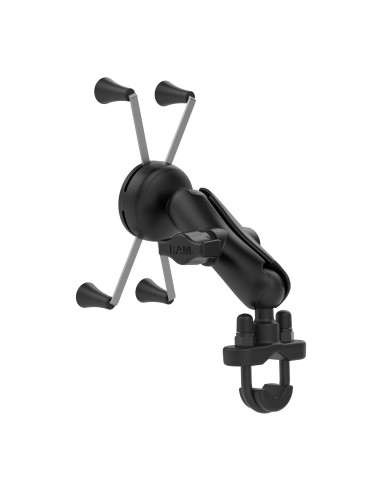 RAM® X-Grip® Large Phone Mount with Handlebar U-Bolt Base - Medium