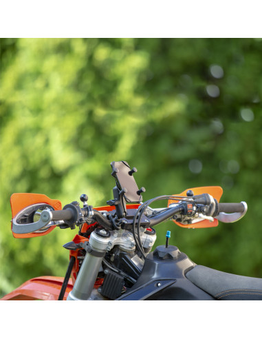 RAM® X-Grip® Phone Mount with Handlebar U-Bolt Base - Medium