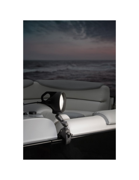 RAM® Tough-ClawT Double Ball Mount with LED Spotlight