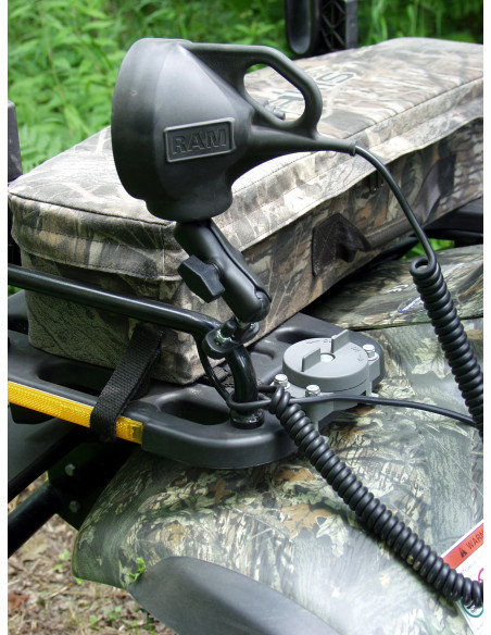 RAM® Handlebar U-Bolt Mount with LED Spotlight