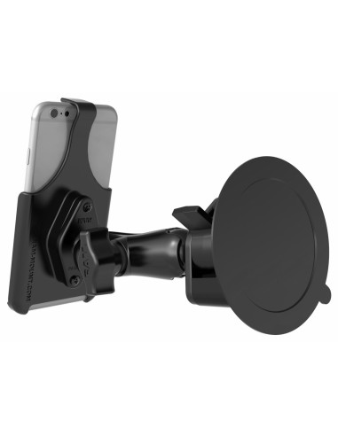 RAM® Twist-LockT Suction Cup Mount for Apple iPhone Xs Max, 7 & 6 Plus
