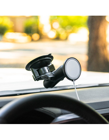 RAM® Twist-LockT Suction Cup Mount for Apple 15W MagSafe