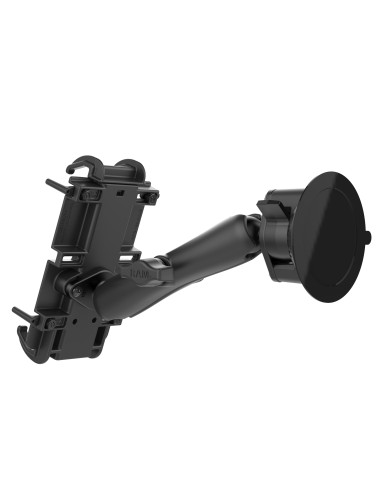 RAM® Quick-GripT XL Phone Mount with Twist-LockT Suction Cup - Long