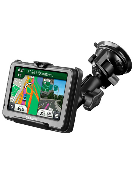 RAM® Twist-LockT Suction Cup Mount for Garmin nuvi 200W, 465T + More