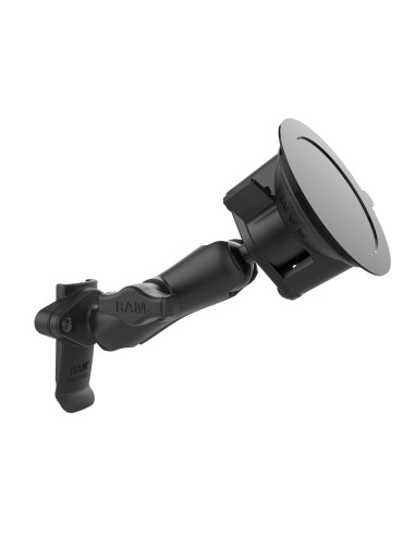 RAM® Twist-LockT Suction Cup Mount with Garmin Spine Clip Holder