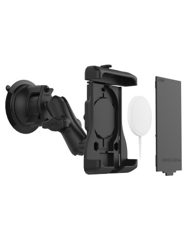 RAM® Quick-GripT Suction Cup Mount for for iPhone 12 Series + MagSafe