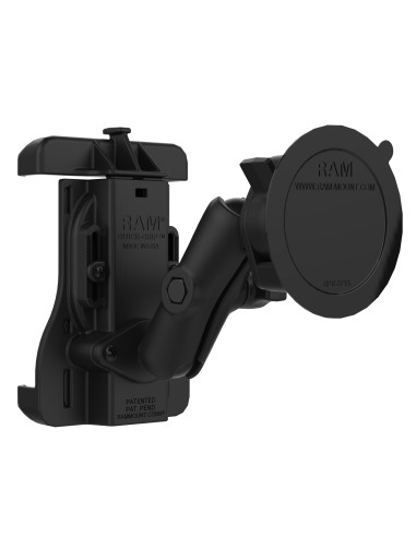 RAM® Quick-GripT Suction Cup Mount for for iPhone 12 Series + MagSafe