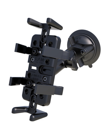 RAM® Finger-GripT Universal Mount with RAM® Twist-LockT Suction Cup Base