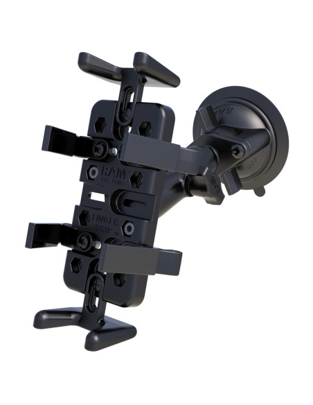 RAM® Finger-GripT Universal Mount with RAM® Twist-LockT Suction Cup Base