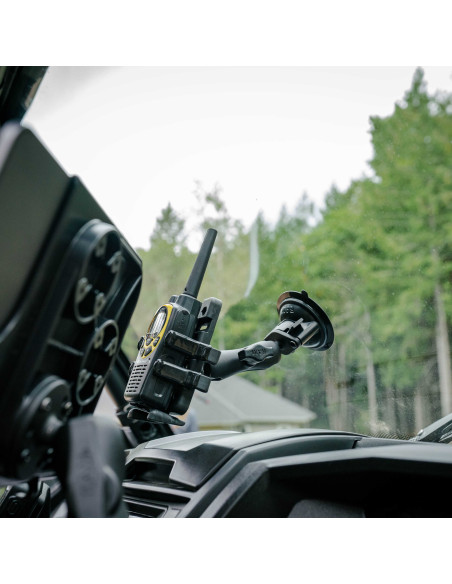 RAM® Finger-GripT Universal Mount with RAM® Twist-LockT Suction Cup Base