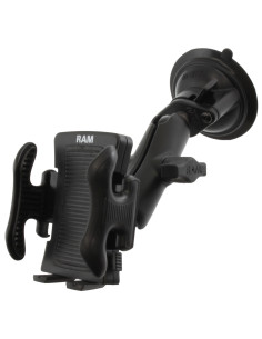 RAM® Twist-LockT Suction Cup Mount with Spring-Loaded Phone Holder