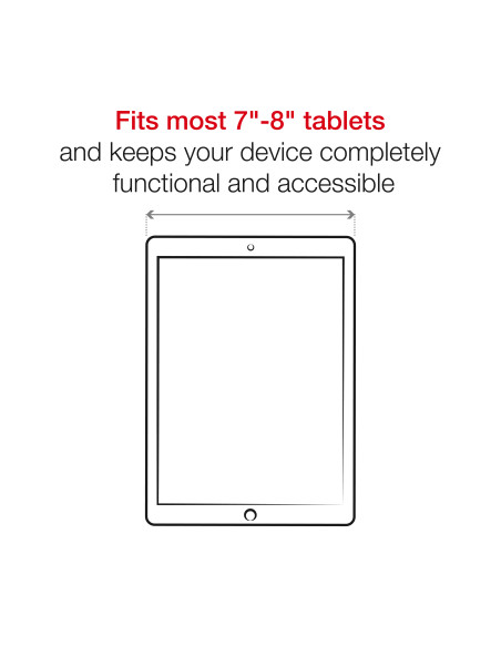 RAM® X-Grip® with RAM® Twist-LockT Suction Cup Mount for 7"-8" Tablets