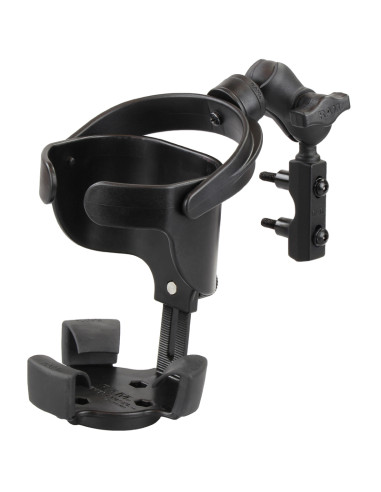 RAM® Level CupT XL 32oz Drink Holder with Brake/Clutch Reservoir Base