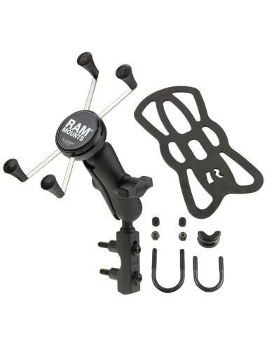 RAM® X-Grip® Large Phone Mount with Brake/Clutch Reservoir Base - Medium