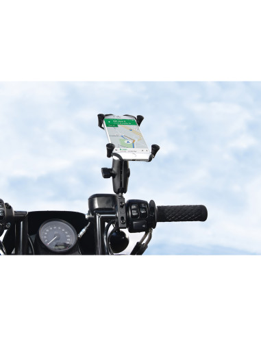 RAM® X-Grip® Large Phone Mount with Brake/Clutch Reservoir Base - Medium