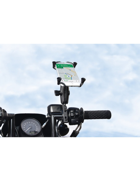 RAM® X-Grip® Large Phone Mount with Brake/Clutch Reservoir Base - Medium