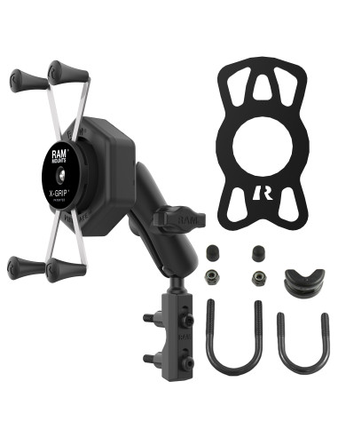 RAM® X-Grip® Large Phone Mount with Vibe-SafeT & Reservoir Base