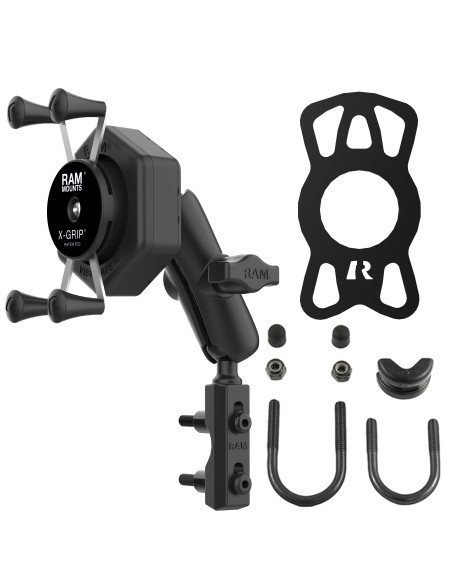 RAM® X-Grip® Phone Mount with Vibe-SafeT & Reservoir Base