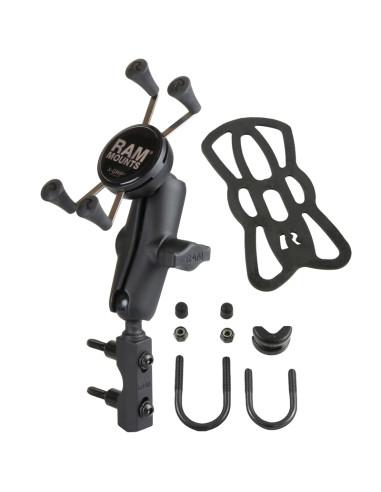 RAM® X-Grip® Phone Mount with Brake/Clutch Reservoir Base - Medium