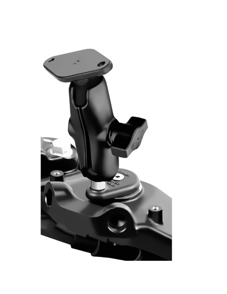RAM® Motorcycle Fork Stem Double Ball Mount