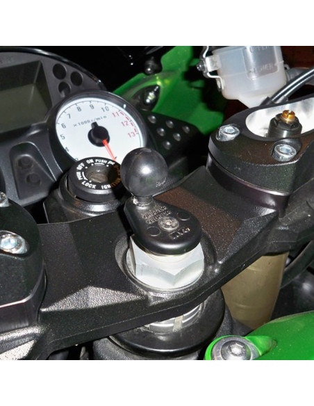 RAM® Motorcycle Fork Stem Double Ball Mount