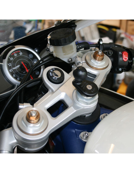 RAM® Motorcycle Fork Stem Double Ball Mount