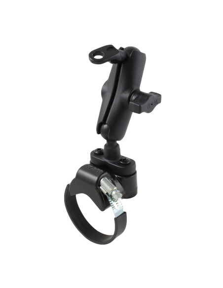 RAM® ATV/UTV Rail Mount with 9mm Angled Bolt Head Adapter - Medium Arm