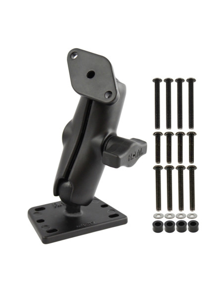 RAM® Centered Reservoir Cover Double Ball Mount