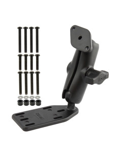 RAM® Offset Reservoir Cover Double Ball Mount