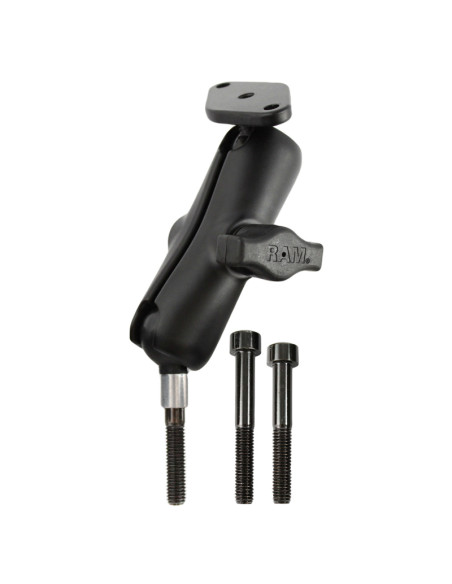 RAM® Motorcycle Handlebar Clamp Mount with M8 Bolts - Medium