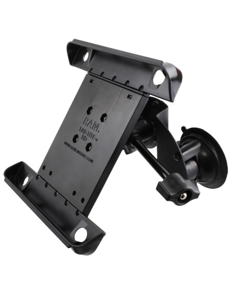 RAM® Tab-TiteT Dual Suction Mount with Extension Knob for iPad Gen 1-4