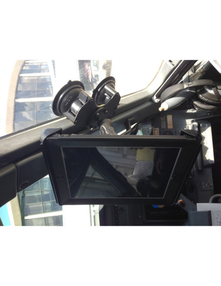 RAM® Tab-TiteT with Twist-LockT Dual Suction for iPad Gen 1-4