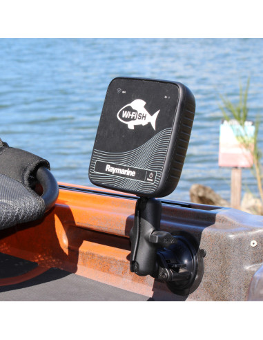 RAM® Twist-LockT Suction Cup Mount for Raymarine Dragonfly