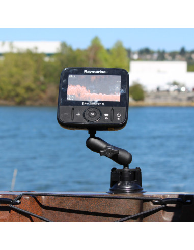 RAM® Twist-LockT Suction Cup Mount for Raymarine Dragonfly