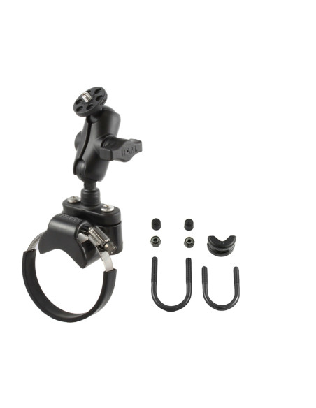 RAM® ATV/UTV Rail Mount with 1/4"-20 Camera Adapter - Short Arm