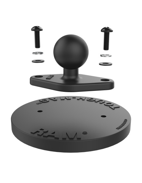 RAM® Tough-MagT 88MM Diameter Magnetic Ball Base - B Size RAM® Tough-MagT 88MM Diameter Magnetic Ball Base - B Size