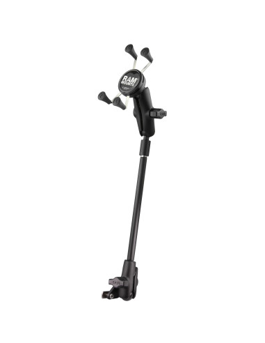 RAM® X-Grip® Phone Mount for Wheelchair Seat Tracks