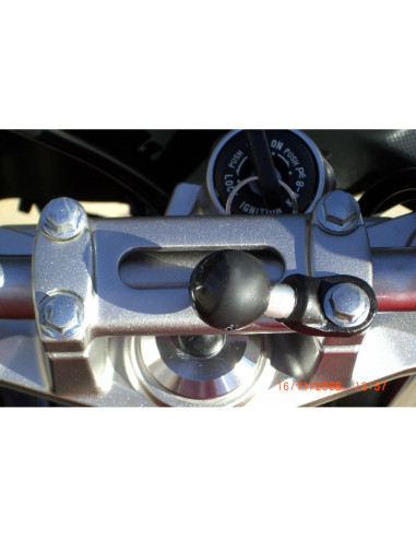 RAM® X-Grip® Phone Mount with 9mm Angled Bolt Head Adapter