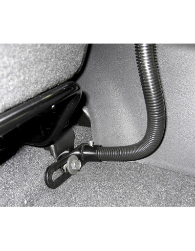 RAM® PodT I Vehicle Mount with 18" Aluminum Rod and Diamond Plate