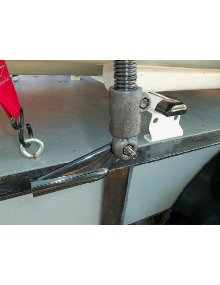 RAM® Transducer Mount with 18" Aluminum Rod and 2" x 2.5" Base