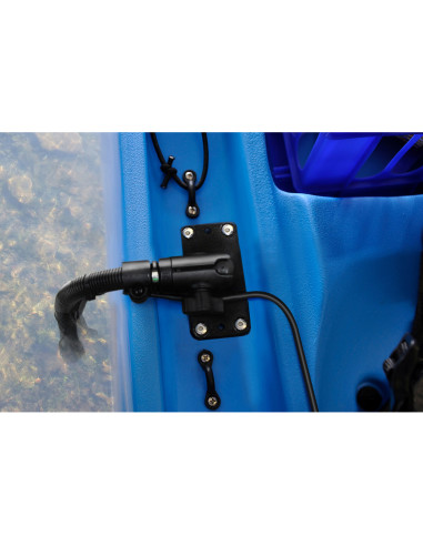 RAM® Transducer Mount with 18" Rod and Wedge Base for Hobie & Scotty